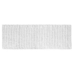 MDesign Soft Cotton Spa Mat Rug For Bathroom, Braided, 60" X 21" -Bathroom Accessories Store GUEST 8814587c add5 49b2 a2c3 7947f3f5998e