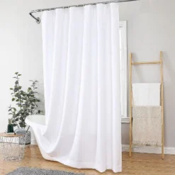 Kate Aurora Serena Elegant Jacquard Woven Fabric Shower Curtain - Standard Size -Bathroom Accessories Store GUEST 89a7fc94 c953 4088 a412 59c6cff15c09