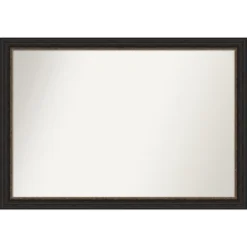 Amanti Art Accent Bronze Narrow Non-Beveled Bathroom Wall Mirror -Bathroom Accessories Store GUEST 8afedb3a 247f 49cb 95e1 b8b6802b69e4