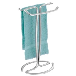 MDesign Fingertip Towel Holder For Bath Vanity Countertop -Bathroom Accessories Store GUEST 8bf2072a b2e4 4b28 bcd2 3b50d419d65f