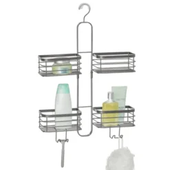MDesign Metal Steel 4 Basket Hanging Bathroom Shower Caddy -Bathroom Accessories Store GUEST 8c06a7a5 b251 4e80 9a7e e7ff62dd7540