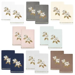 Maggie Design Embellished Towel Set - Linum Home Textiles -Bathroom Accessories Store GUEST 8c7b9bfc 8166 4a4f 9101 9309fb96455f