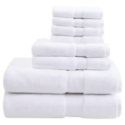 8pc Cotton Bath Towel Set -Bathroom Accessories Store GUEST 8d7a900e f0ab 4983 9f18 f2a198f52b6d