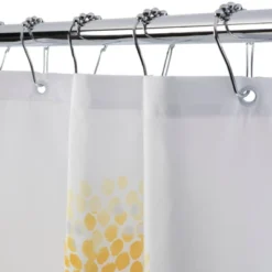 Blossom Shower Curtain Yellow/Gray - Moda At Home 7 Blossom Shower Curtain Yellow/Gray - Moda At Home -Bathroom Accessories Store GUEST 8e3e014f fa88 4c7f 8402 99f60c921d5b