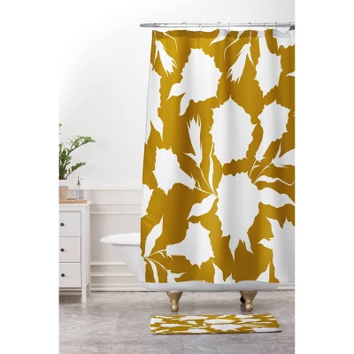 24"x36" La Jardin Noir VI Bath Rugs And Mats Brown - Deny Designs 4 24"x36" La Jardin Noir VI Bath Rugs And Mats Brown - Deny Designs - Image 2