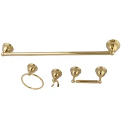 4pc Restoration Towel Bar Bathroom Hardware Set - Kingston Brass 8 4pc Restoration Towel Bar Bathroom Hardware Set - Kingston Brass -Bathroom Accessories Store GUEST 92926da4 05d9 415f 8966 506a5df420cd