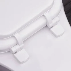 Clorox Wiggle Free Round Soft Cushion Toilet Seat With Easy-Off Hinges   -Bathroom Accessories Store GUEST 9366edfe 7eae 4a4f 9e2e ffa2a53fe717