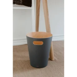 Umbra 2gal Woodrow Indoor Trash Can -Bathroom Accessories Store GUEST 93c6c7c4 a5f6 44a8 a4ef 2ca04a26c453
