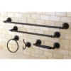 18"/24" Naples Towel Bar Bathroom Accessory Set Oil Rubbed Bronze - Kingston Brass -Bathroom Accessories Store GUEST 975220f6 3d4c 4525 8e61 73269b4db5ef