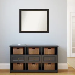 Amanti Art Accent Bronze Narrow Non-Beveled Bathroom Wall Mirror -Bathroom Accessories Store GUEST 9b759b96 ceb5 4e5d 8aa8 bcc3b04032d5