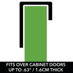 MDesign Steel Bath Over Cabinet Door Hair Tool Storage Organizer Basket -Bathroom Accessories Store GUEST 9c68e18c ea68 4ad9 9f48 99353b218afa