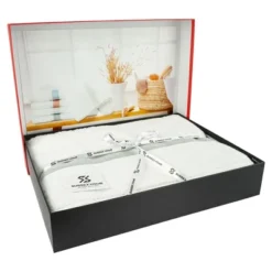 Sussexhome Hotel-Quality Bordered Ultra-Absorbent 100% Natural Cotton Bath Sheet Towel For Bathroom - 35 X 67 Inches -Bathroom Accessories Store GUEST 9d6a725f 3aee 45bd 907c 87cfafb836b4