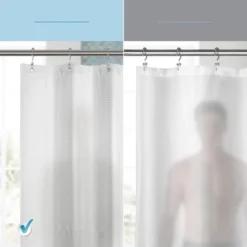 Waffle Weave Fabric Shower Curtain - LiBa -Bathroom Accessories Store GUEST 9e189aa3 d05f 4137 9c60 66bf8e798738