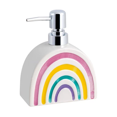 3pc Rainbow Hearts Bathroom Accessories Set - Allure Home Creations 7 3pc Rainbow Hearts Bathroom Accessories Set - Allure Home Creations - Image 5