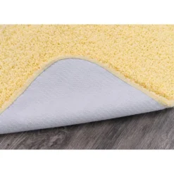 2pc Shaggy Washable Bathroom Rug Set Yellow - Garland Rug -Bathroom Accessories Store GUEST 9ec77fba f7e6 43a6 9d88 e4167bb23d6c