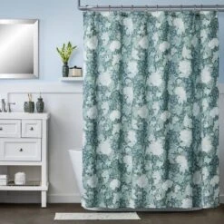 Vern Yip London Floral Fabric Shower Curtain - SKL Home -Bathroom Accessories Store GUEST a2905afa 3fc6 4432 8c26 4933f9e1fc01