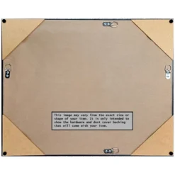 34" X 28" Non-Beveled Eva Bathroom Wall Mirror Black - Amanti Art -Bathroom Accessories Store GUEST a4498f61 fece 4bbf a13c 325a90e5261c 19