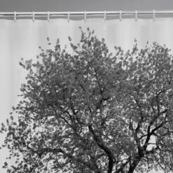 13pc Arbor PEVA Shower Curtain And Rings Set Black - Zenna Home -Bathroom Accessories Store GUEST a65d8456 2404 41a6 bee7 e10df4f7cd3d