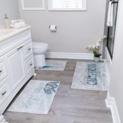 Bathroom Rugs 3 Piece Set - Non-Slip Ultra Thin Bath Rugs For Bathroom Floor 30 Bathroom Rugs 3 Piece Set - Non-Slip Ultra Thin Bath Rugs For Bathroom Floor -Bathroom Accessories Store GUEST a6c28998 4a75 4e20 a2d7 c8ca204defd5