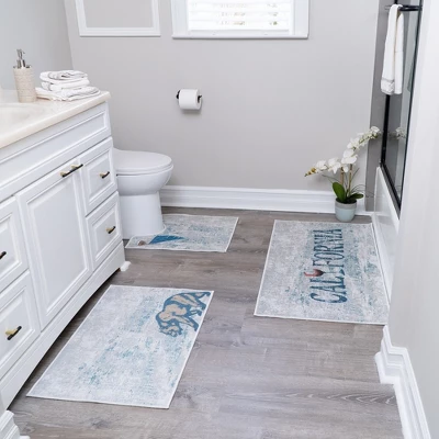 Bathroom Rugs 3 Piece Set - Non-Slip Ultra Thin Bath Rugs For Bathroom Floor 14 Bathroom Rugs 3 Piece Set - Non-Slip Ultra Thin Bath Rugs For Bathroom Floor - Image 12