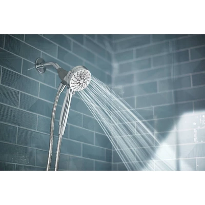 Magnetix Engage 6-Function Dial Handheld Showerhead Chrome - Moen 11 Magnetix Engage 6-Function Dial Handheld Showerhead Chrome - Moen - Image 9