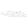 ClosetMaid Semi Circle 12" L X 12" W X 1" H Epoxy Coated Steel Scratch Proof Corner Shelf Organizer, Lip Up Or Down Installation, White 2 ClosetMaid Semi Circle 12" L X 12" W X 1" H Epoxy Coated Steel Scratch Proof Corner Shelf Organizer, Lip Up Or Down Installation, White -Bathroom Accessories Store GUEST ad585f84 180a 4e14 8dff dee5259d937d