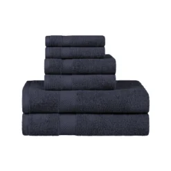 Modern Solid Classic Premium Luxury Cotton 6 Piece Bath, Face, And Hand Towel Set By Blue Nile Mills -Bathroom Accessories Store GUEST ae0f7eb3 61ab 4462 9977 42b4de548091