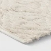 Textured Diamond Shag Bath Rug Cream - Opalhouse™ -Bathroom Accessories Store GUEST af8db595 290c 4a45 8750 81322df3f29b