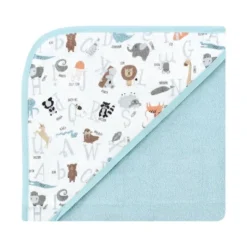 Hudson Baby Unisex Cotton Rich Hooded Towels, Alphabet, One Size -Bathroom Accessories Store GUEST b0d5d953 0f3a 46ab b6a5 20fc9eb44b97