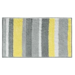 MDesign Striped Microfiber Bathroom Spa Mat Rugs/Runner, Set Of 3 -Bathroom Accessories Store GUEST b19cbf1a b6ef 4205 a1bb f150febd2418