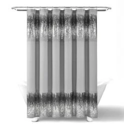 Single Shimmer Sequins Shower Curtain - Lush Décor -Bathroom Accessories Store GUEST b328fc2d 393a 460c 9faf d162638e2e4f