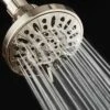 Six Setting High Pressure Luxury Slimline Shower Head With On/Off And Pause Mode - AquaDance