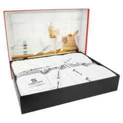 Sussexhome Hotel-Quality Bordered Ultra-Absorbent 100% Natural Cotton Bath Sheet Towel For Bathroom - 35 X 67 Inches -Bathroom Accessories Store GUEST b404e0fa e9f6 4be3 8b0e 30bfd45427ea