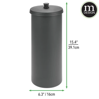MDesign Toilet Paper Holder Canisters 6 MDesign Toilet Paper Holder Canisters - Image 4
