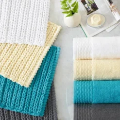 Braided Cotton Chenille Chain Stitch Bath Rug -Bathroom Accessories Store GUEST b70ca233 b79a 4a16 99fc 2820dd60d6ec