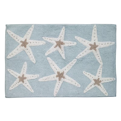 Avanti Sequin Shells Rug - Aqua Blue 3 Avanti Sequin Shells Rug - Aqua Blue