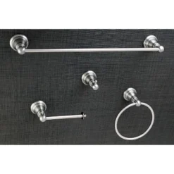 4pc American Classic Bathroom Accessory Set Brushed Nickel - Kingston Brass 11 4pc American Classic Bathroom Accessory Set Brushed Nickel - Kingston Brass -Bathroom Accessories Store GUEST b9f72b70 e785 48b0 82ac 2ff95ab62576