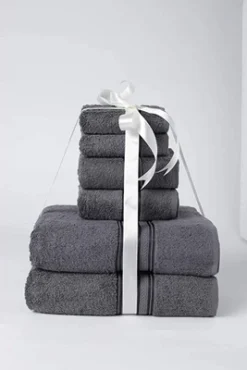 Noble House Ultra Soft 100% Cotton Extra Heavy & Absorbent Hotel & Spa Feel 6pc Bath Towel Set Bathroom 2 Bath Towels 2 Hand Towels 2 Washcloths -Bathroom Accessories Store GUEST ba87d9a3 eb3f 4336 965a 6bf8ffd15f20