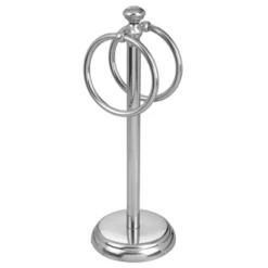 MDesign Metal Fingertip Towel Holder For Bath Vanity Countertop, 2 Pack -Bathroom Accessories Store GUEST bb27fdb5 67ff 4715 b7f5 b9edb6a1332b