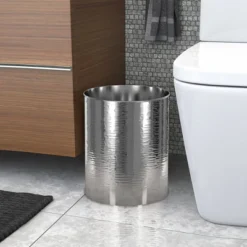 Metropolitan Metal Bathroom Wastebasket - Nu Steel 8 Metropolitan Metal Bathroom Wastebasket - Nu Steel -Bathroom Accessories Store GUEST c0b09ae3 b75b 4e4b aad3 db534981efb7