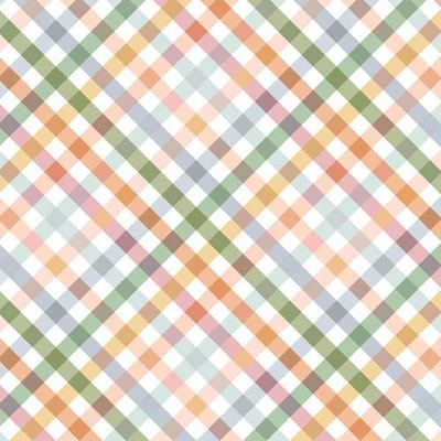 Ninola Design Countryside Gingham Picnic Diagnol Shower Curtain Green - Deny Designs 4 Ninola Design Countryside Gingham Picnic Diagnol Shower Curtain Green - Deny Designs - Image 2