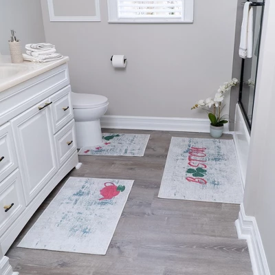 Bathroom Rugs 3 Piece Set - Non-Slip Ultra Thin Bath Rugs For Bathroom Floor 13 Bathroom Rugs 3 Piece Set - Non-Slip Ultra Thin Bath Rugs For Bathroom Floor - Image 11