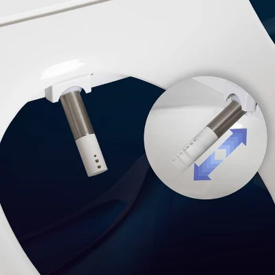 HLB-3000EC Electric Bidet Seat For Elongated Toilets White - Hulife 5 HLB-3000EC Electric Bidet Seat For Elongated Toilets White - Hulife - Image 3