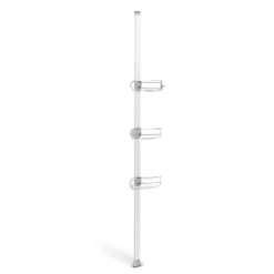 8' Simplehuman Tension Shower Caddy Silver -Bathroom Accessories Store GUEST c26b637d 5c8a 4f48 8191 6edc6e93043b