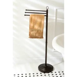 Vintage Freestanding Towel Rack Oil Rubbed Bronze - Kingston Brass -Bathroom Accessories Store GUEST c2d9b16b b355 4b79 92a2 77b59e7e17a7