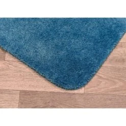 3pc Traditional Nylon Washable Bathroom Rug Set Basin Blue - Garland Rug -Bathroom Accessories Store GUEST c3fd2480 ae49 416b 9037 2334bee0bc46