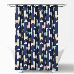 72"x72" Make A Wish Southwest Llama Cactus Shower Curtain Single - Lush Décor 11 72"x72" Make A Wish Southwest Llama Cactus Shower Curtain Single - Lush Décor -Bathroom Accessories Store GUEST c55719a6 6cdf 457a 94e9 5db4bdcb01f7