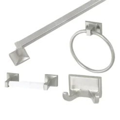 4pc Millbridge Bathroom Accessory Kit - Design House -Bathroom Accessories Store GUEST c5b46de9 021c 45b2 baf5 6098cbe1c194
