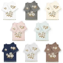 Maggie Design Embellished Towel Set - Linum Home Textiles -Bathroom Accessories Store GUEST c7315d99 a487 4548 ae88 96723e02ad52