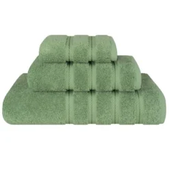 American Soft Linen 3 Piece Towel Set, 100% Cotton Bath Towels For Bathroom -Bathroom Accessories Store GUEST c844df24 672c 4753 ad27 73bd0e7a8fcc